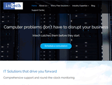Tablet Screenshot of intech-hawaii.com